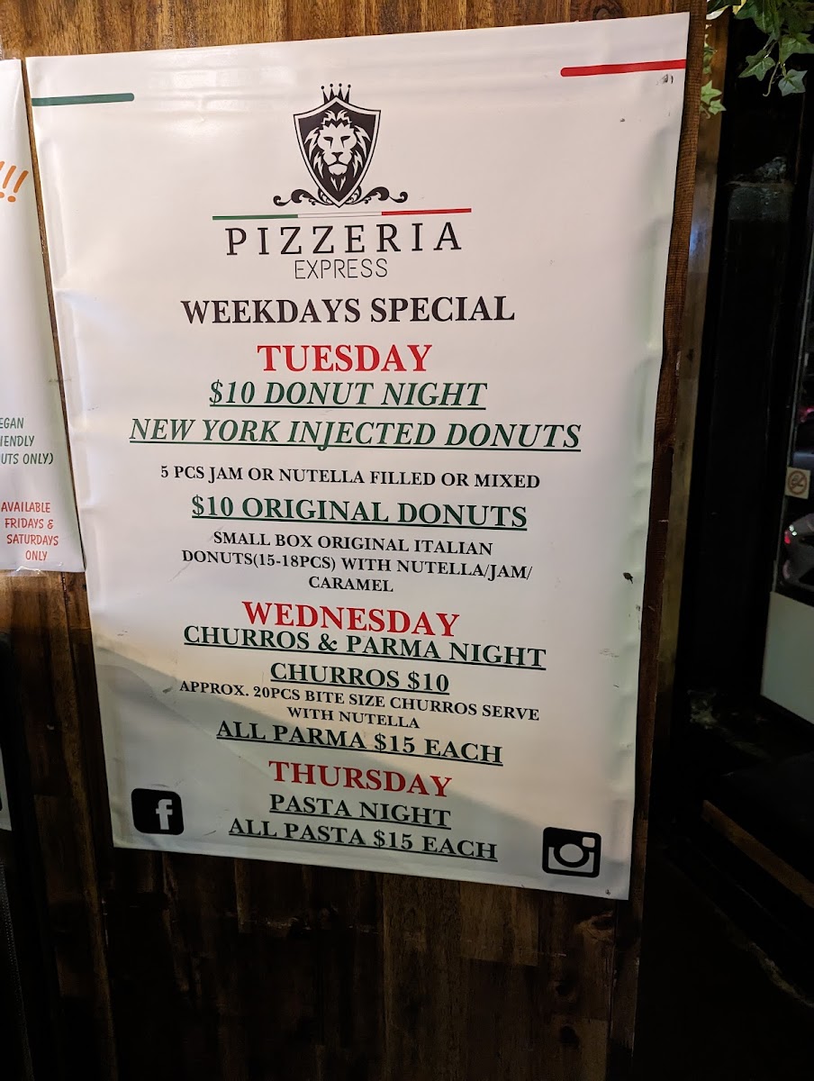 Menu Pizzeria Express-6